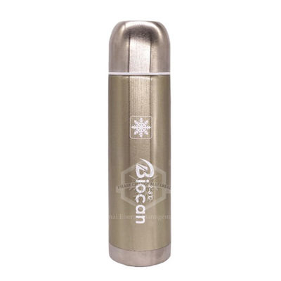 2-8 ° C SS304 PCM Travel Cooler Flask 36 ชม. สำหรับ Biodication และ Insulin Carrying